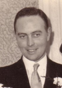 1953-02-13 Dad - wedding